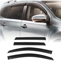 Nissan Qashqai+2 J10 06-13 Black Wind Deflectors