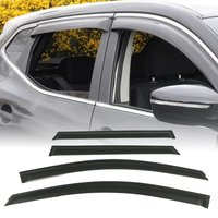 Nissan Qashqai J11 14-21 Black Wind Deflectors
