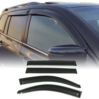 Toyota Highlander XU40 08-13 Black Wind Deflectors
