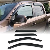 Volkswagen Amarok 10-20 Black Wind Deflectors