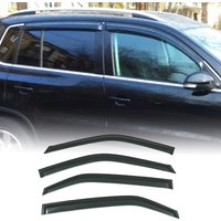 Volkswagen Tiguan 5N 07-12 Black Wind Deflectors