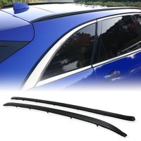 Jaguar F-Pace X761 16-20 Full Length Black Roof Rails