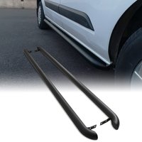 Ford Transit Custom SWB 2013+ Matte Black 2.4 Inch Side Bars