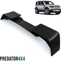 Predator4x4 Gloss Black Rear Wing Spoiler To Fit Land Rover Defender L663 2020+