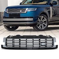 Predator4x4 Gloss Black and Chrome Front Grille To Fit Range Rover Vogue L460 2022+