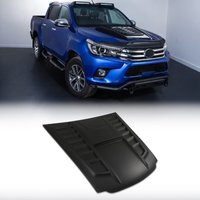 Toyota Hilux Revo MK8 15-21 Black Bonnet Scoop