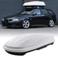 400L Universal White Car Roof Box
