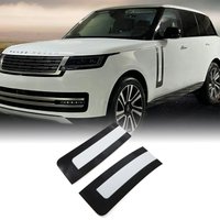 Predator4x4 White with Gloss Black Surround Side Vents To Fit Range Rover Vogue L460 2022+