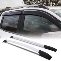 Ford Ranger T6 T7 T8 11-22 Silver Roof Rails