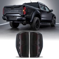Ford Ranger T6 T7 T8 2012-2022 Smoked LED Hilux Style Rear Tail Lights