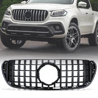 Mercedes Benz X Class W470 18-20 Gloss Black GTR Style Front Grille