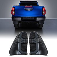 Toyota Hilux Revo MK8 MK9 2015+ GR Style Smoked LED Rear Tail Lights