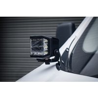 Stealth LED Ford Transit 2020+ Twin 4" Dark Force LED Bonnet Kit - 16,800 Lumens