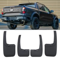 Ford Ranger T9 2023+ Black Mud Guard Flaps