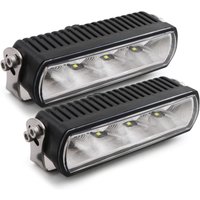 Universal Emarked DIY 2 x 6 Black Grille Light Kit