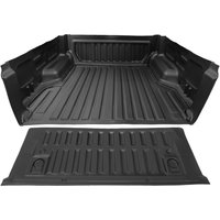 Ford Ranger T9 Double Cab 2023+ 5pc Black Truck Bed Mat Liner