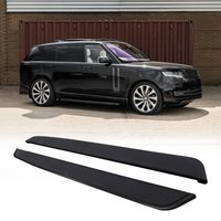 Predator4x4 Black Running Boards To Fit Range Rover Velar L560 2017+