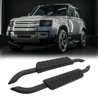 Predator4x4 Chequered Side Steps To Fit Land Rover Defender 90 L663 2020+