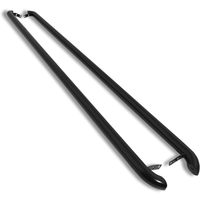 Ford Transit Custom LWB 2013-2024 Gloss Black Side Bars