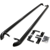 Renault Trafic / Vauxhall Vivaro LWB 2001-14 Gloss Black 3 Sidebars