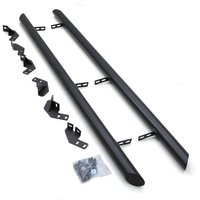 Isuzu D-Max RG MK3 Double Cab 2021+ Matte Black 3 Side Bars