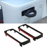Predator4x4 Gloss Black Tow Hook Trim Covers To Fit Land Rover Defender L663 2020+