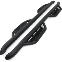 VW Amarok MK2 2023+ Black Rock Sliders Side Steps