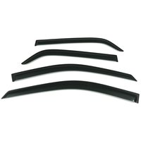Kia Sportage MK2 05-10 Black Wind Deflectors