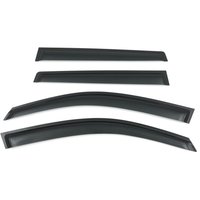 Mitsubishi Outlander MK3 14-21 Black Wind Deflectors