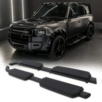 Predator4x4 Black Side Steps To Fit Land Rover Defender 110 L663 2020+