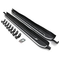 Honda E:NY1 2023+ Black & Silver Aluminium Side Steps