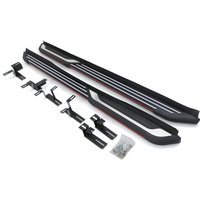 Hyundai Tucson NX4 2020+ Black & Silver Aluminium Side Steps