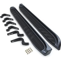 Toyota Land Cruiser Prado J120 02-09 Black Aluminium Side Steps