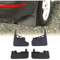 VW Transporter T6 T6.1 Barndoor 16-24 Black Mud Flaps