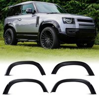 Predator4x4 Gloss Black Fender Flares To Fit Land Rover Defender 90 L663 20+