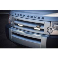 Stealth LED Land Rover Discovery 3 2004-2009 Twin 6" Luminous LED Integration Grille Kit - 5,760 Lumens