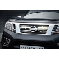 Stealth LED Nissan Navara D23 2015-2019 Twin 10" Luminous LED Integration Grille Kit - 7,560 Lumens