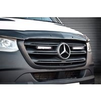 Stealth LED Mercedes Sprinter 2019+ Twin 10" Luminous LED Integration Grille Kit - 7,560 Lumens