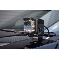 Stealth LED Ford Ranger T7 T8 2015-2022 Twin 4" Dark Force LED Bonnet Kit - 16,800 Lumens