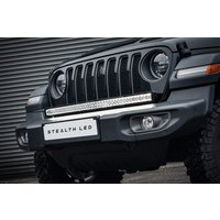 Stealth LED JEEP Wrangler JL 2019+ 40" Luminous LED Integration Grille Kit - 33,600 Lumens