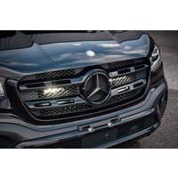 Stealth LED Mercedes X Class 2017-2020 Twin 6" Luminous LED Integration Grille Kit - 5,760 Lumens