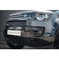 Stealth LED Land Rover Defender L663 2020+ Twin 6" Luminous LED Integration Grille Kit - 5,760 Lumens
