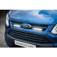 Stealth LED Ford Transit Custom 2013-2018 Twin 10" Luminous LED Integration Grille Kit - 7,560 Lumens