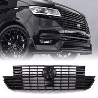 Volkswagen Transporter T6.1 2019+ Gloss Black Badged Grille