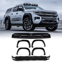 VW Amarok MK2 2023+ Predator4x4 LED Front Splitter Wide Arch & Quad Roof Light Kit