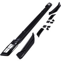 Ford Transit Custom MK2 24+ Gloss Black Rear Bumper Diffuser