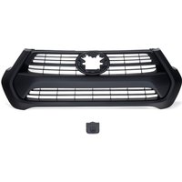 Toyota Hilux MK9 2021+ Front Bumper Matte Black Front Grille