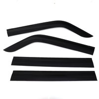 Toyota Land Cruiser Prado 250 2024+ Tinted Front & Rear Wind Deflectors