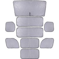 Ford Transit Tourneo Custom MK1 LWB 2012-2018 9pc Sunshades