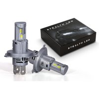 Stealth LED H4 Headlight Bulb Pair – 2800 lumens
